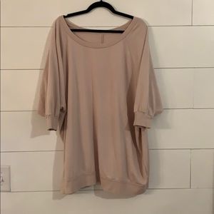 Free people oversized sweatshirt